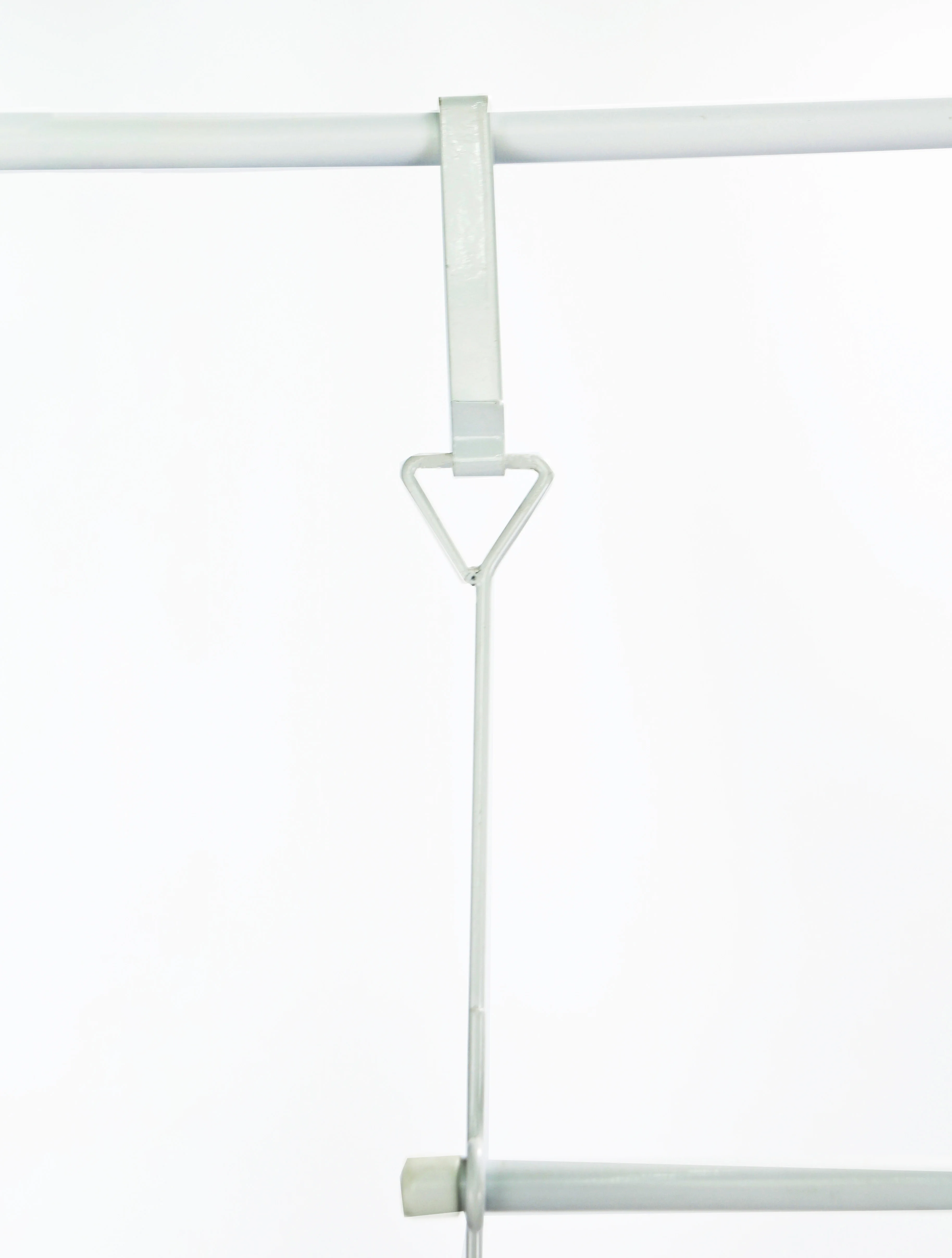 Three Tiered Towel Bar Over the Door Hanging Bathroom Towel Organizer Holder Metal Towel Rail