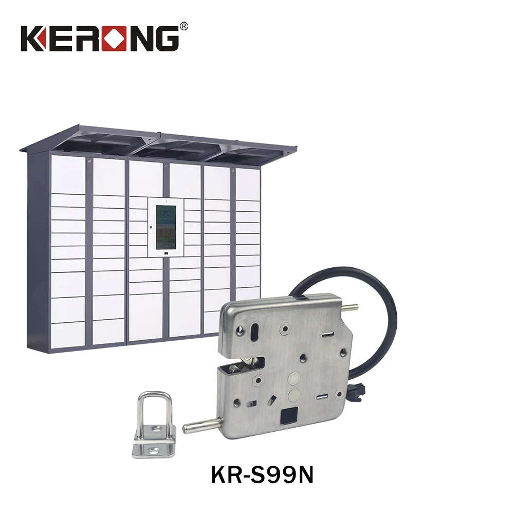 KERONG Steel Automatic Magnetic Lock Rotary Electromagnetic Latch Electric Scooter Lock