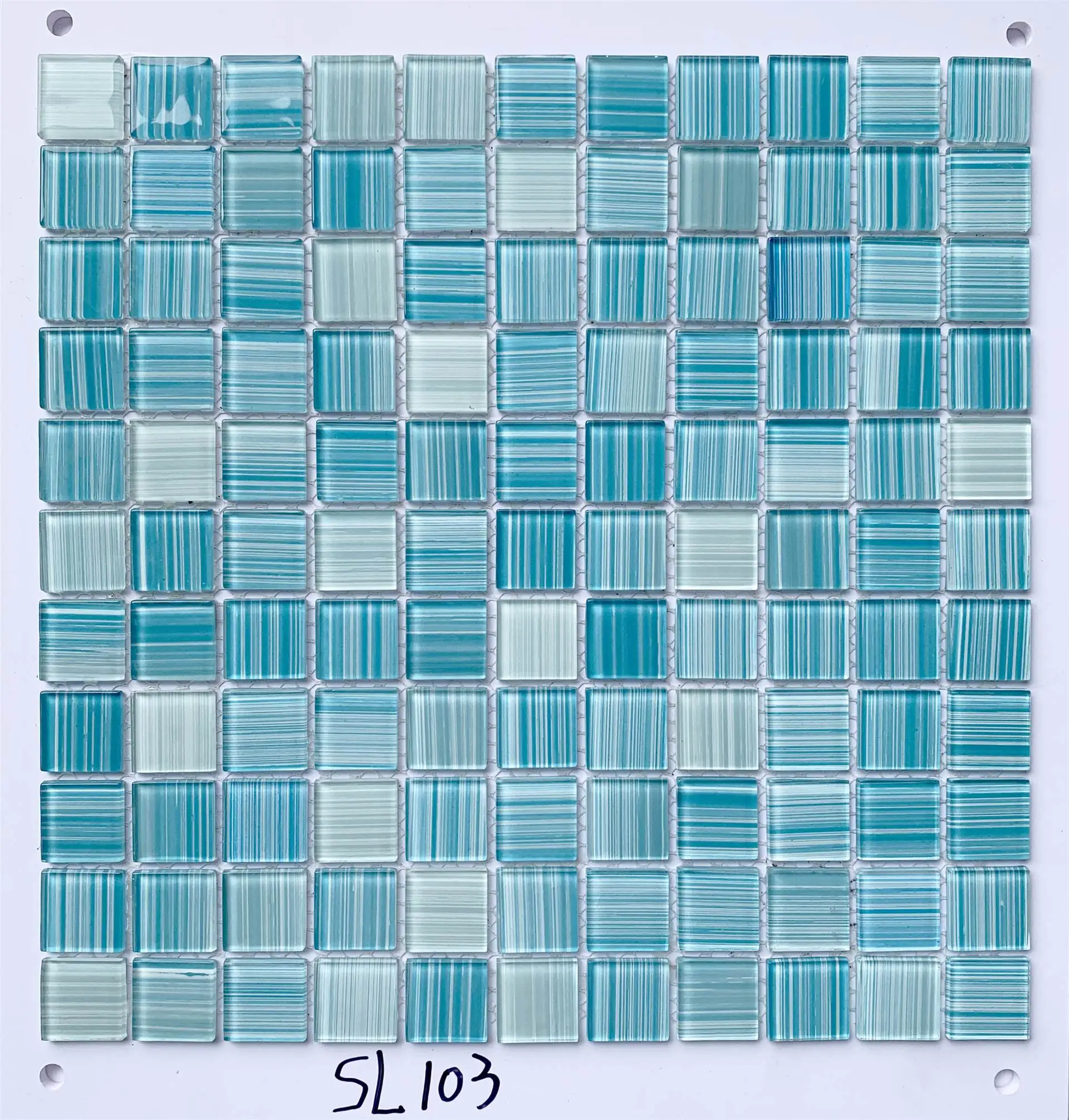 Mass-producing a Variety of Mosaic Glass Tiles