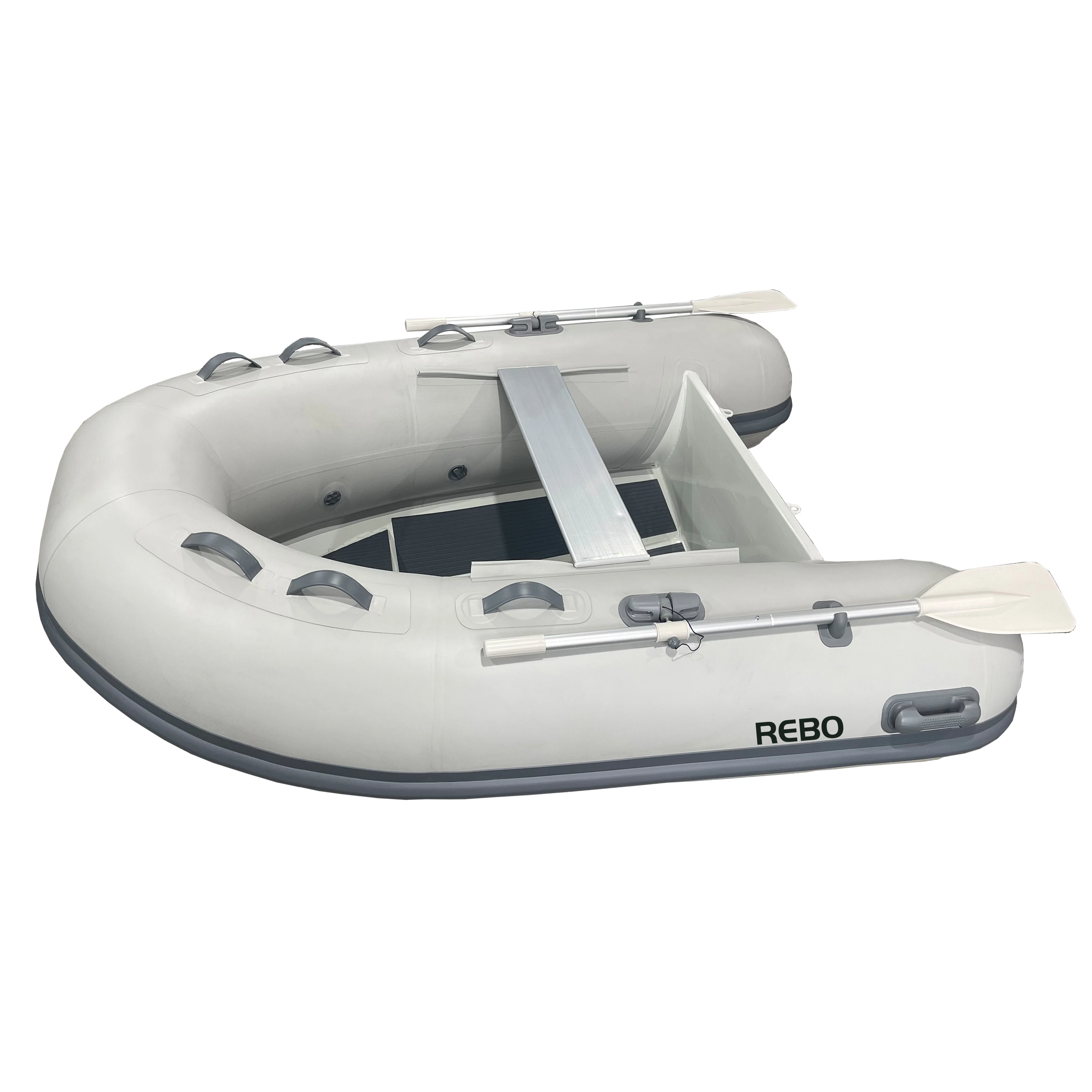 Single Hull Cheap New Model Aluminum RIB 240 Hypalon PVC Inflatable Boat For Sale