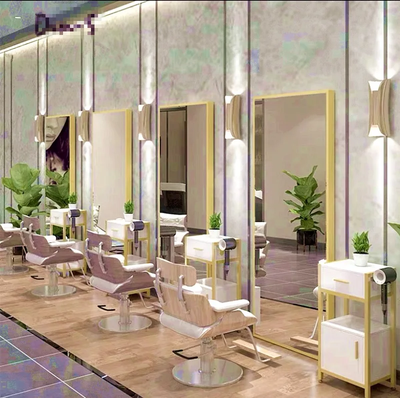 High Standard Wall-hanging Led  Touch Screen Mirror Lamps Barber Shop Smart Mirrors With Led Lights