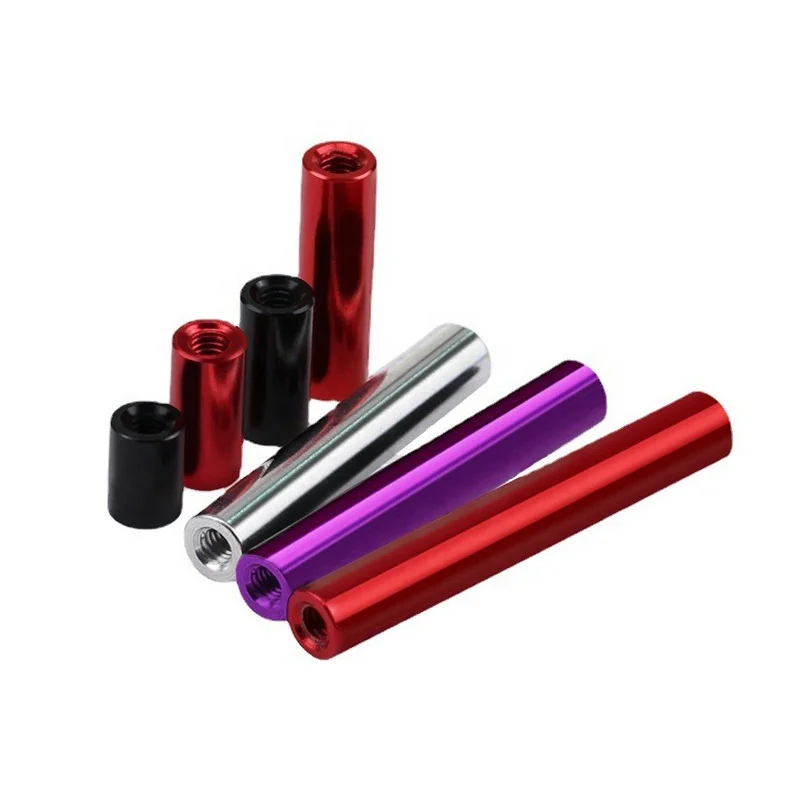 M3 Anodized Aluminum Column Hex Round Standoff Hollow Standoff Spacers for Rc Pcb