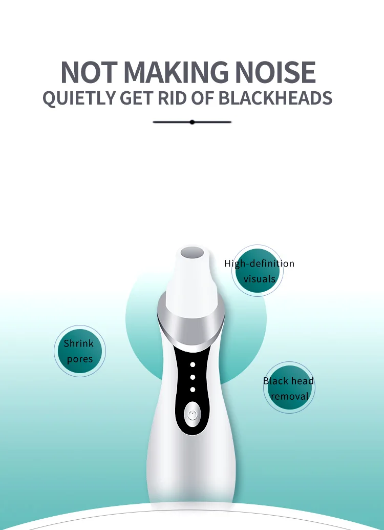 Визуальный Инструмент для удаления черных точек, домашний косметический инструмент, прибор для удаления черных точек, Электрический Очиститель пор лица