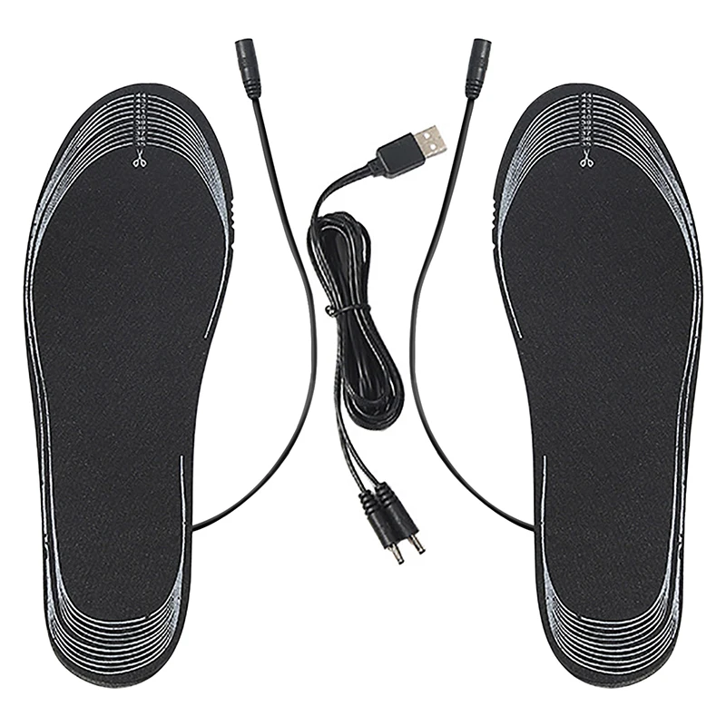 Bulk spot wholesale USB Heated Shoe Insoles Remote Control 3.7V 2100MA Warming Rechargeable electrically Heating Insoles