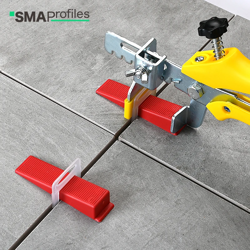 SMAProfiles Professional standard level tile accessories ceramic tile leveling spacers tile clips leveling system
