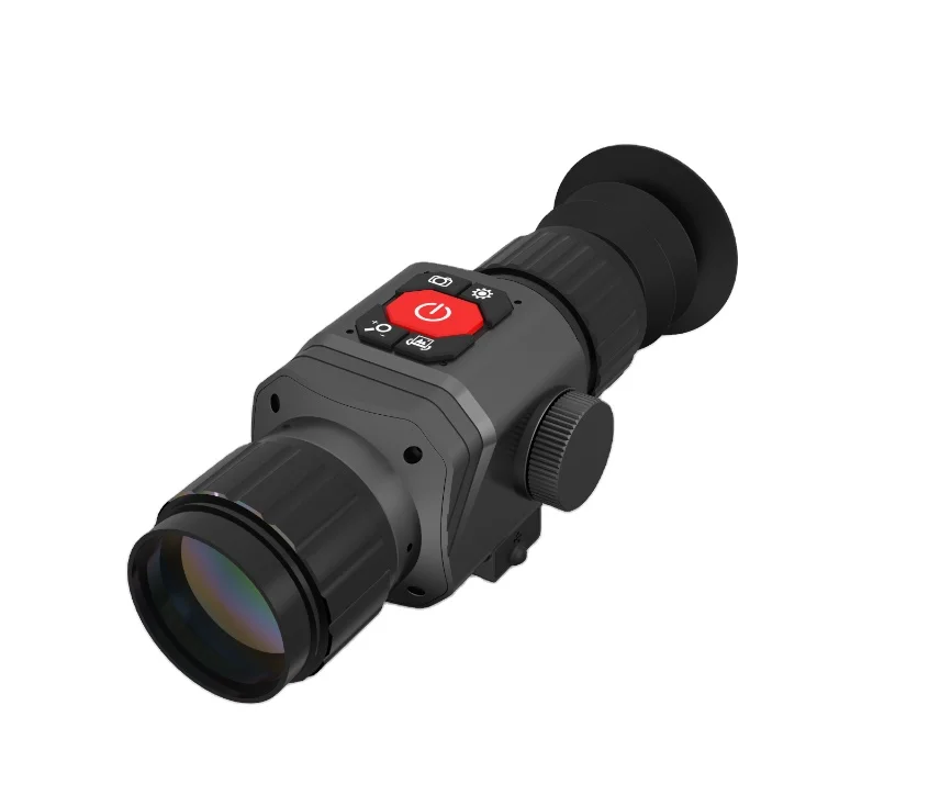 
In stock new product outdoor HTI HT C8 25mm lens night vision hunting thermal monocular 