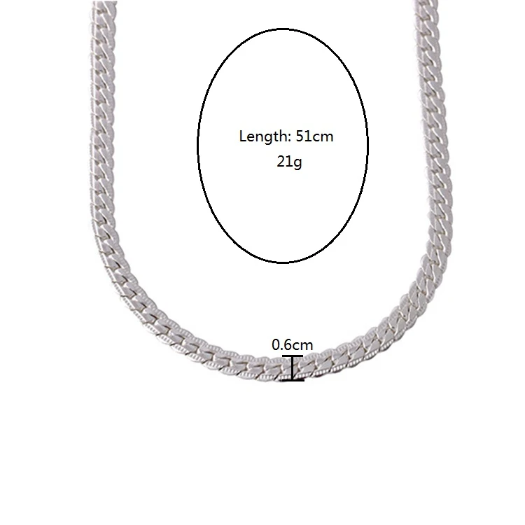 
Simple Plated Gold Copper Chain Necklaces for Women Men Fashion Jewelry Accessories 