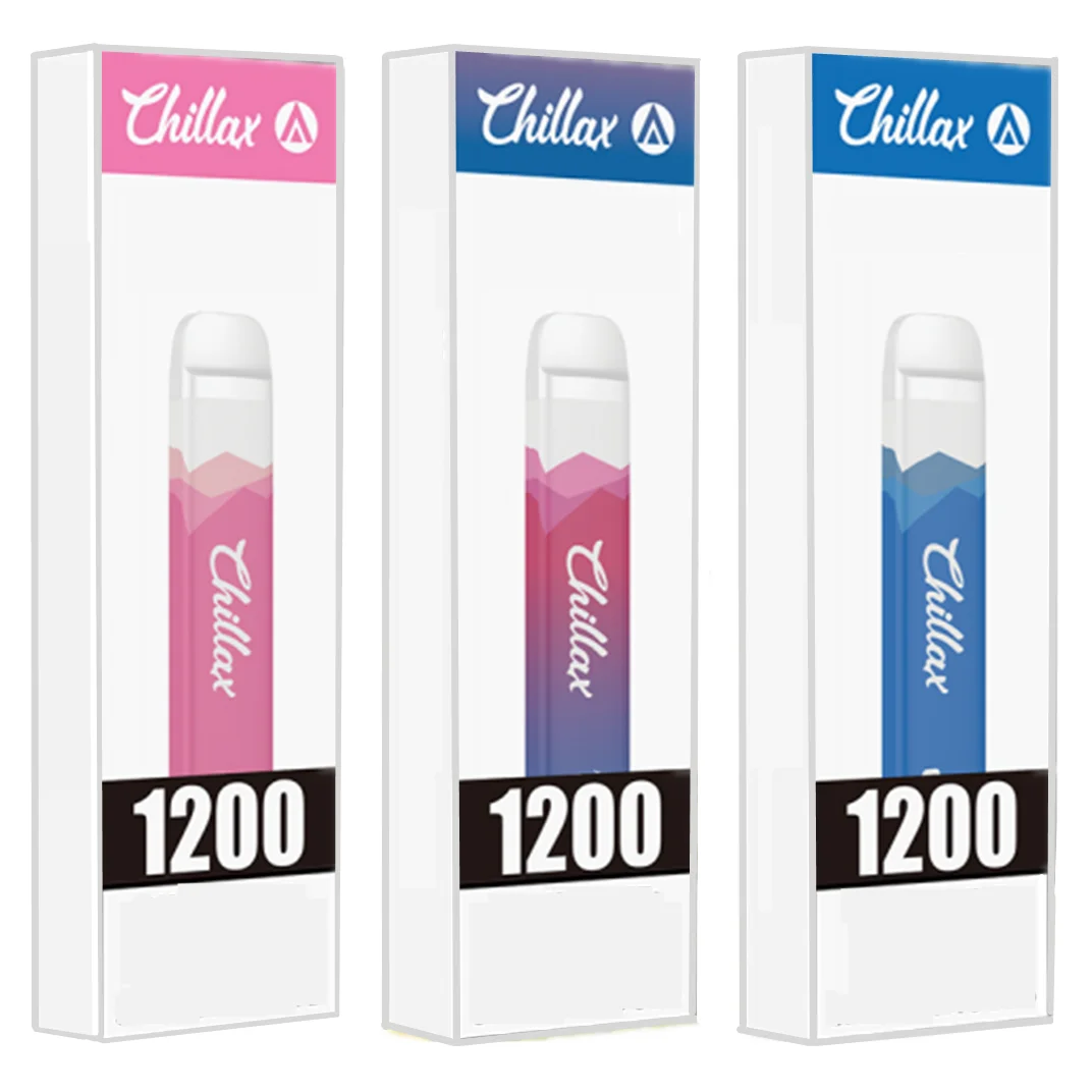 Exclusive quotes for best selling Chillax 1200pfs 10 colors in stock factory wholesale with fast shipping