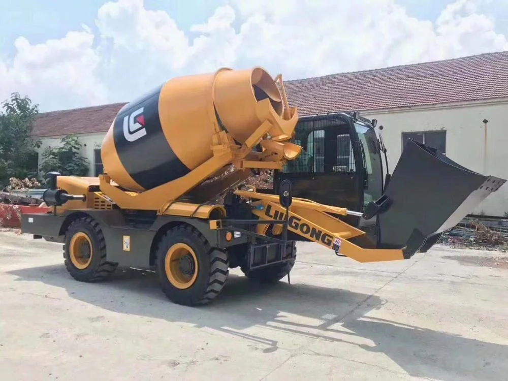 High Efficiency 4m3  Self Loading Concrete Mixer HY400 for Sale