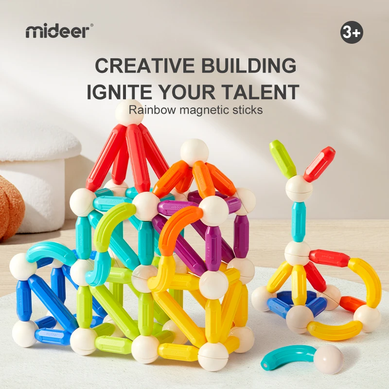 mideer MD1170 magnetic blocks for children and all ages imagination and creativity educational toy block kid