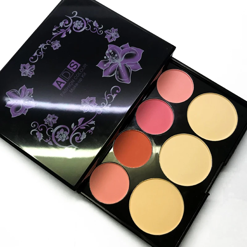 6328B Wholesale ADS professional Organic Women face makeup kit full set box cosmetic original makeup blush cheap gift makeup set