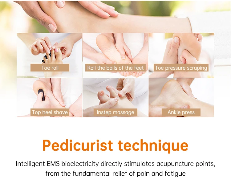Electric Ems Foot Massager Accessories Pulse Pad Usb Rechargeable Mat Ems Foot Massager With Remote Pads