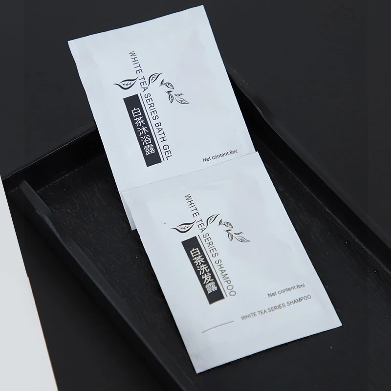 Disposable Hotel Shower Gel Travel Portable Body Wash Shampoo Pouches Small Bag Toiletries Set Wholesale