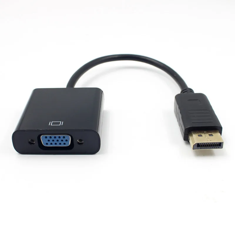 Адаптер displayport 1080p, переходник дисплея, штекер, переходник dp, гнездо, usb, адаптер vga