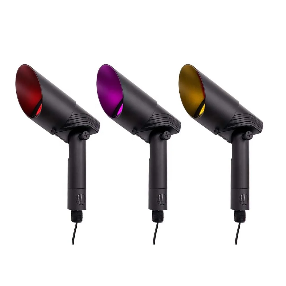 Outdoor Landscape Lights Low Voltage Replaceable 24/36/60D Lenses BT RGB CCT Tunable Smart Tuya Spot Light