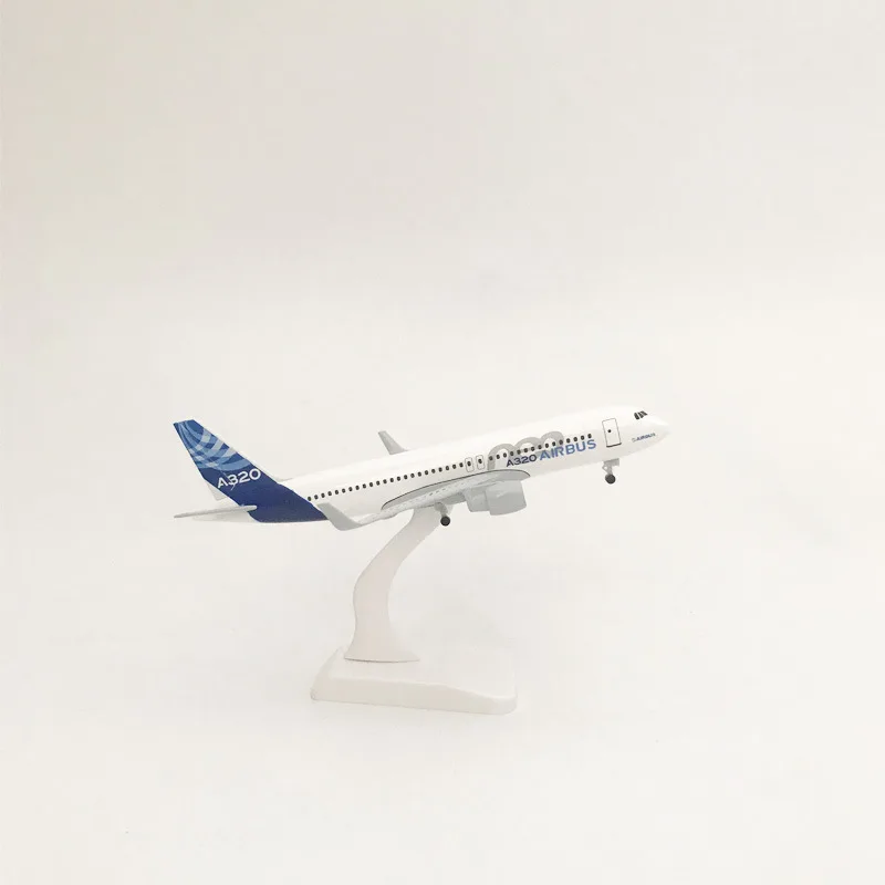 Модель аэробуса A320 neo из сплава с шасси 18 см 1:200 масштаб