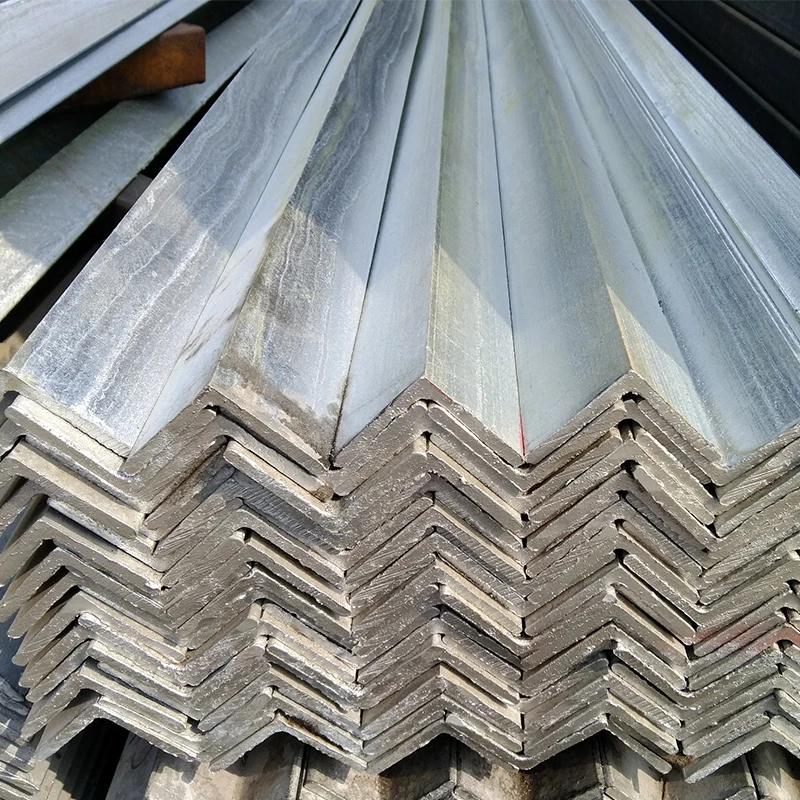 Hot Rolled ASTM Q235 Q345 Ss400 30mm 50mm 100mm Angle Bar Galvanized Carbon L Shape Angle Steel Bar