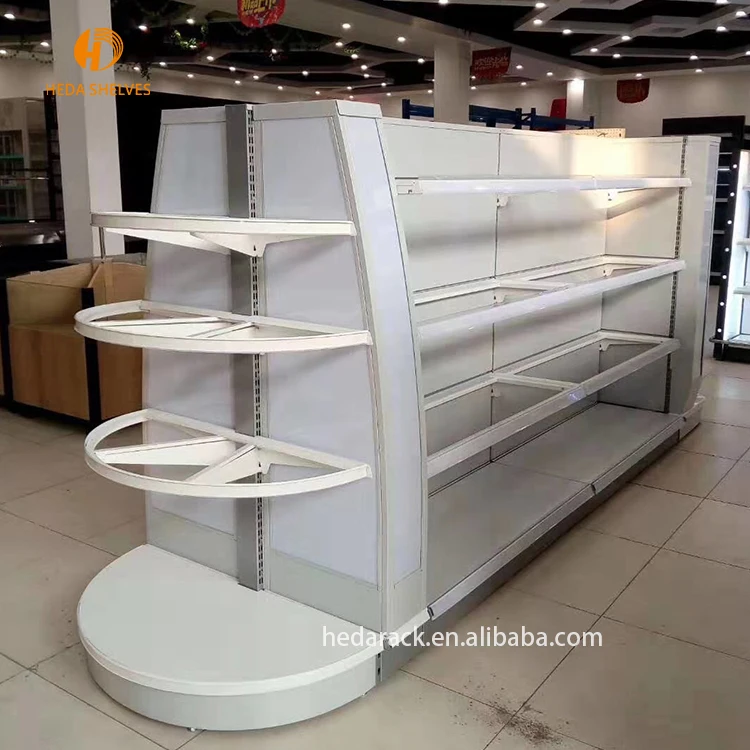 Customized China manufacturer high quality supermarket grocery retail shop display shelving racks
