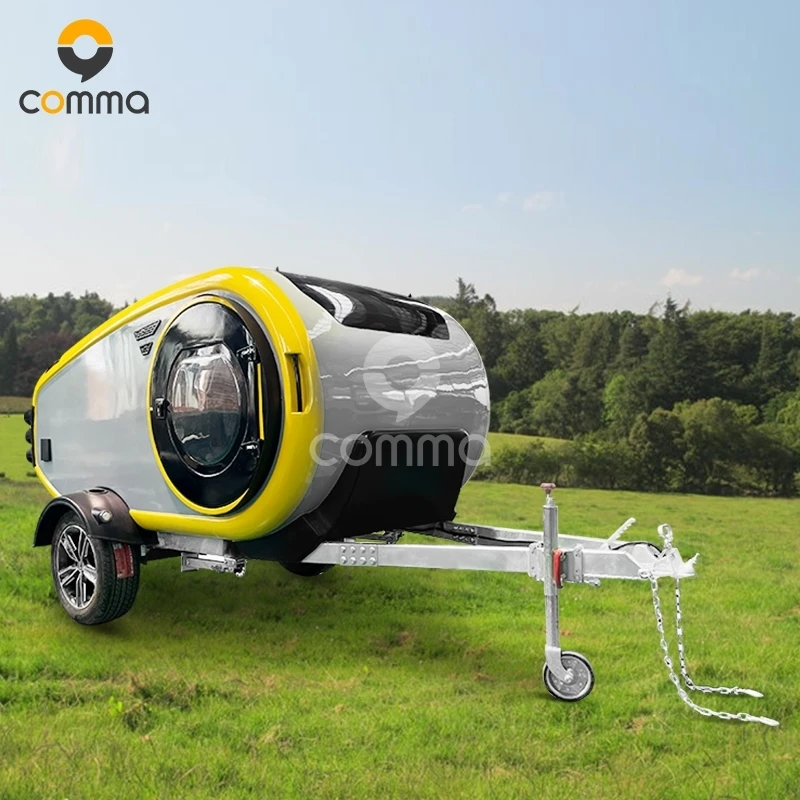 Independent Suspension offroad motorhomes mobile home travel trailer tiny house on wheels caravan for bike