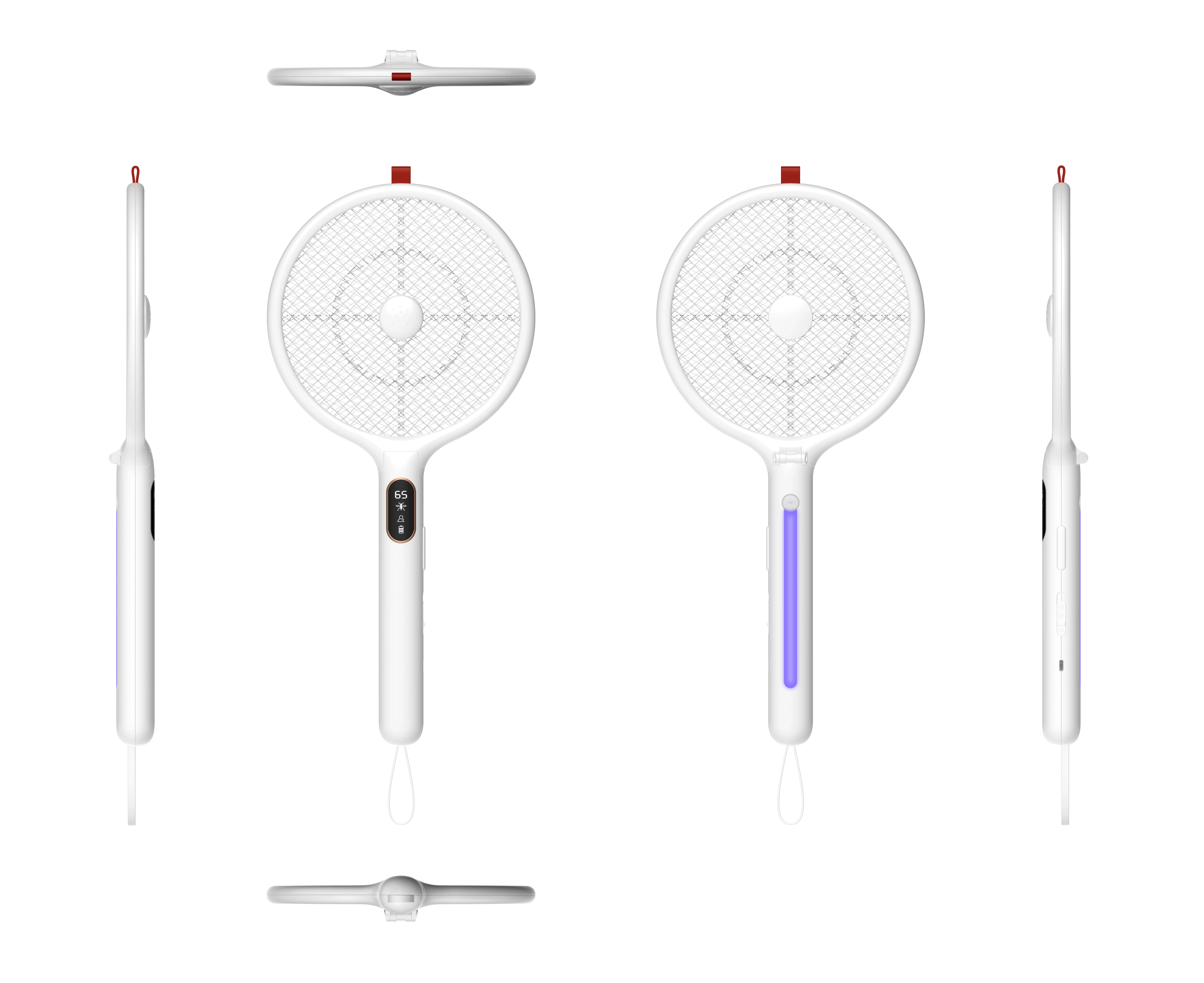 Новинка 2022 г., складная светодиодная УФ-лампа 3 в 1 с USB-зарядкой