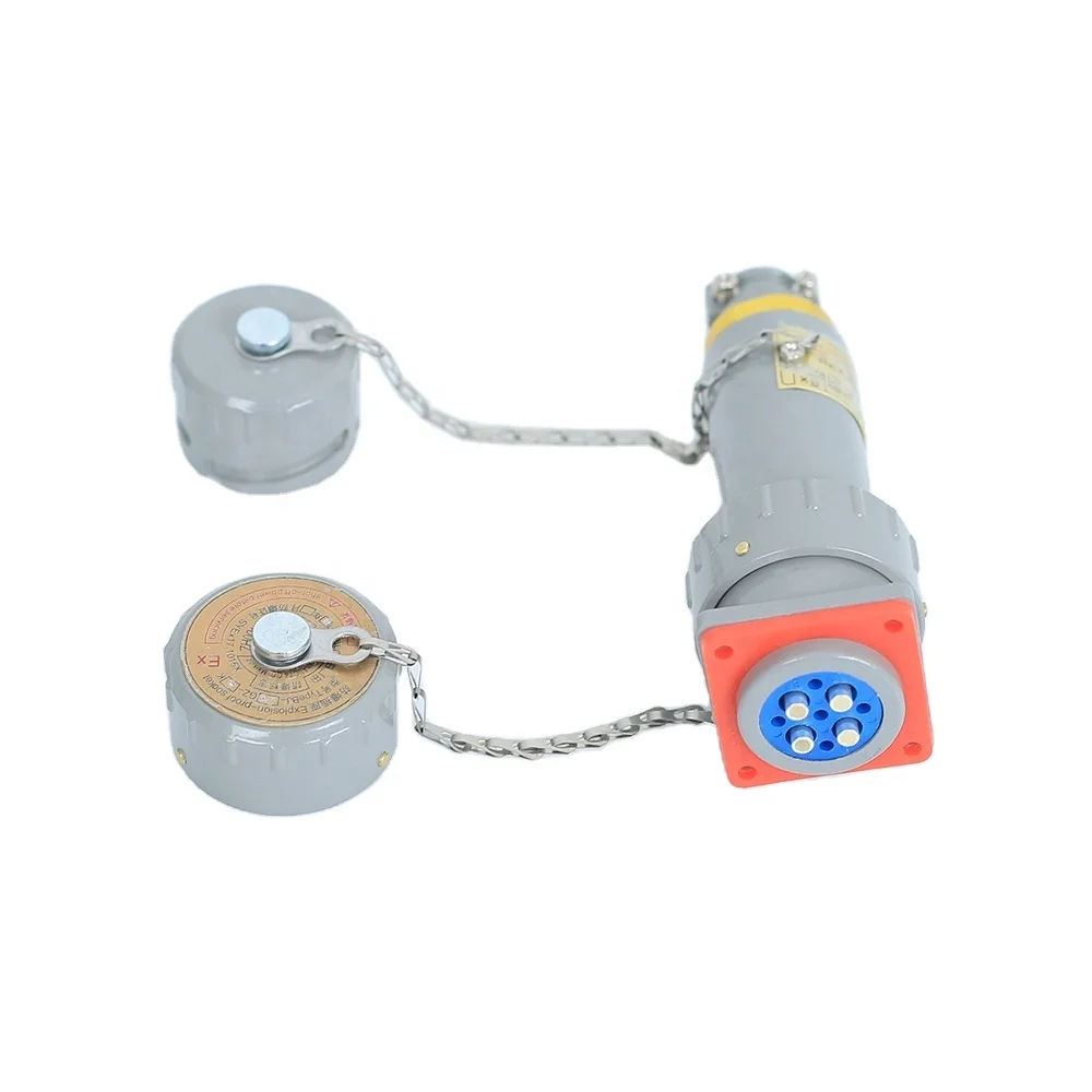 Ex 25A/YT/GZ-4J No spark three phase quadrupole socket plug