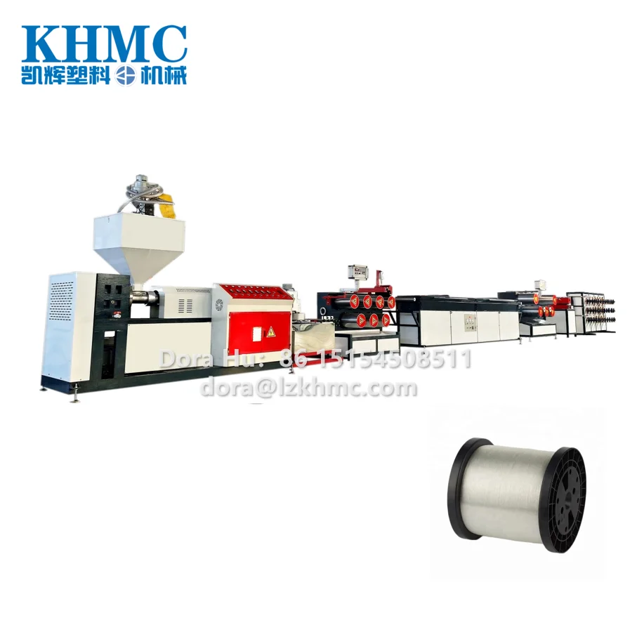 good price polyester pet extrusion production line plastic zipper monofilament extruder machinery