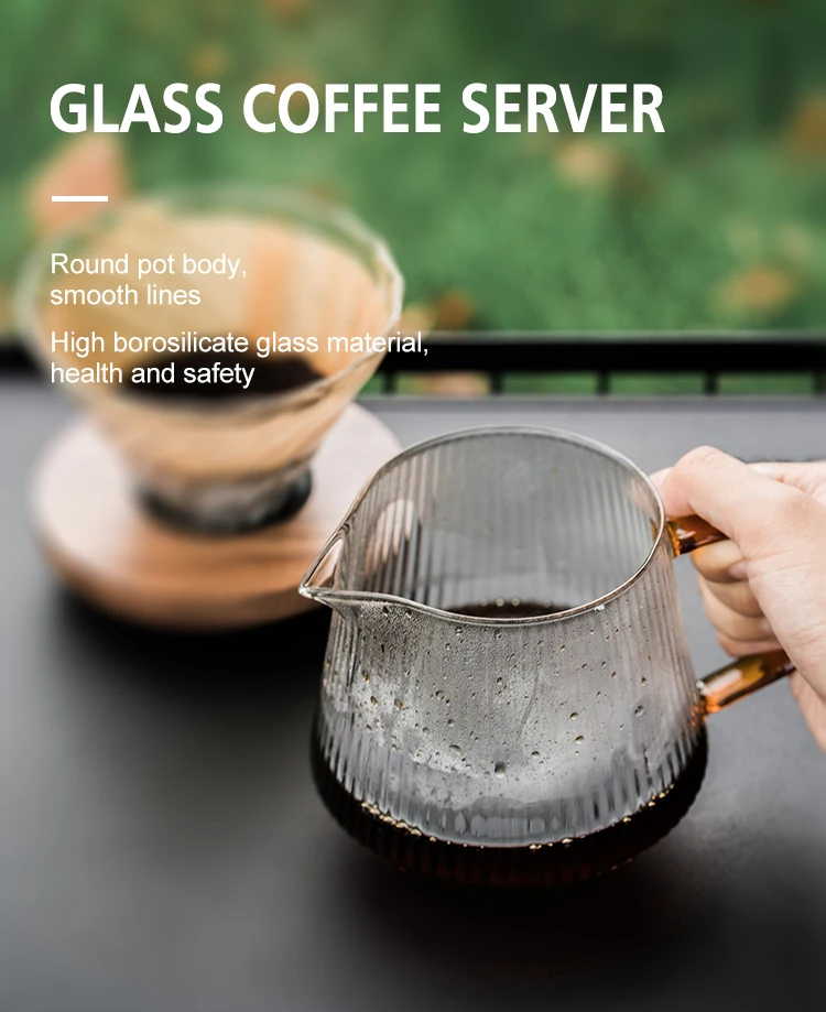 Stocked portable camping coffee grinder maker filter pot drip pour over kit coffee tea sets with premium travel gift bag box