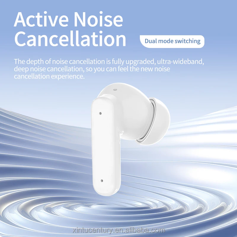 2024 New Auriculares Wireless Earphone ANC Earbuds LED Display Touch Screen Waterproof Ecouteur gaming in-ear headphones