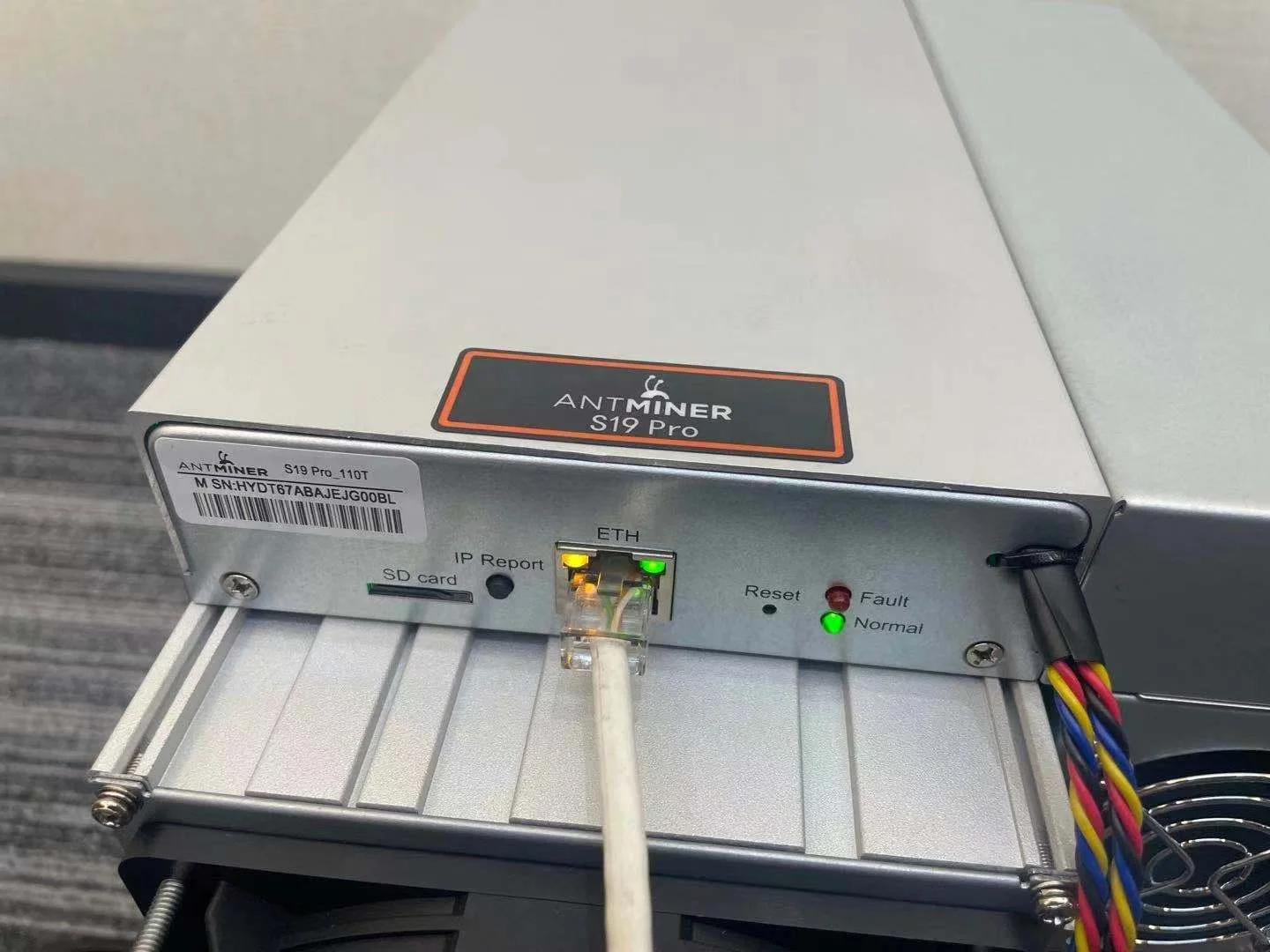 
NEW S19 Pro 110T S19 95T Bitcoin Asic Miner Dash Mining Machine Antminer 