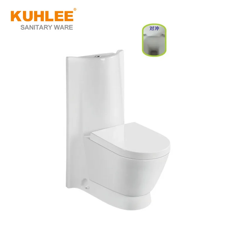 High Quality Wholesale Sanitary Ware WC Toilet Modern Design Dual-Flush Ceramic WC One Piece Toilet Piss Toilet I Piece