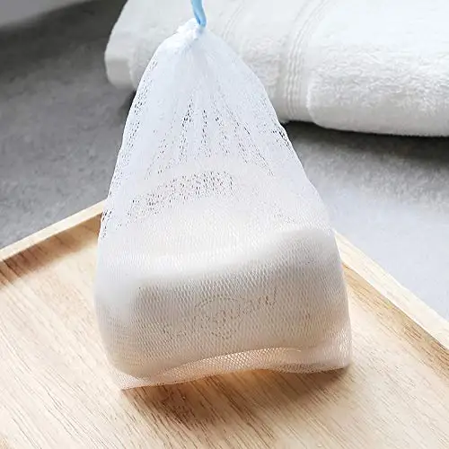 Best choice wholesale fashion black nylon mesh soap bag