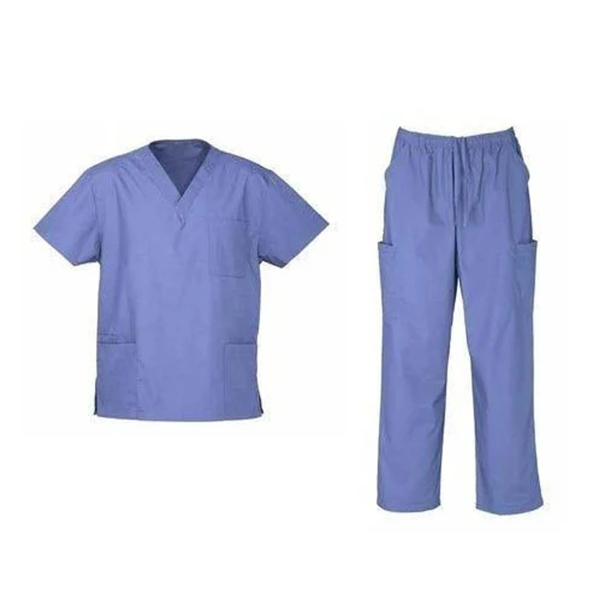 Unisex Custom 100% High Quality Professional Doctors Spa Uniform Scrubs Suits Medical Set Aprons Uniforms Sets From Bangladesh