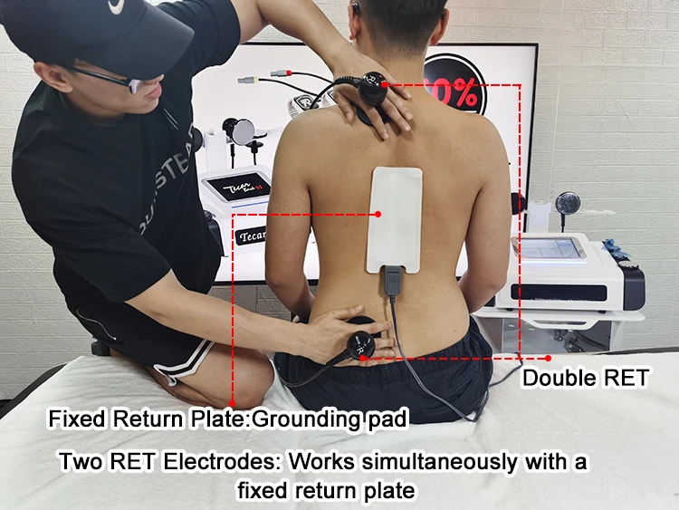 2023 High Performance indiba Machine Indiba 448Khz Cet Ret Rf Machine Tecar Therapy Physiotherapy Factory Price Indiba Machine