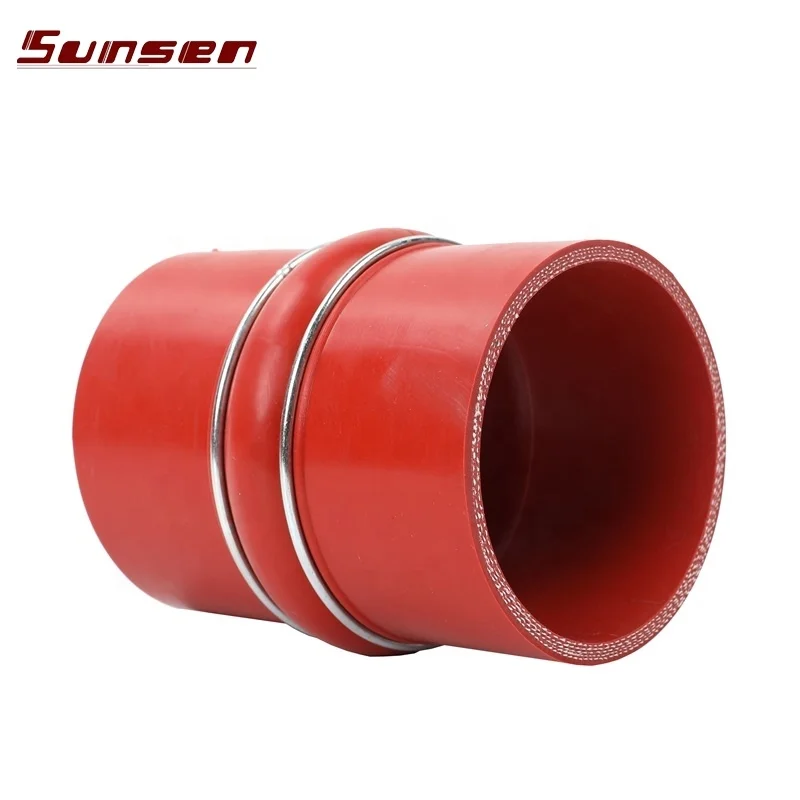 ID 100 мм 2-х слойный 1 горб 100 мм длина гибкой автоматической turbo интеркулер силиконовый шланг