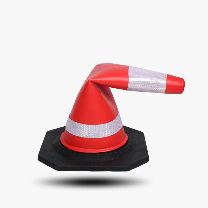 90cm Orange color EVA Flexible Traffic Road Safety Cone