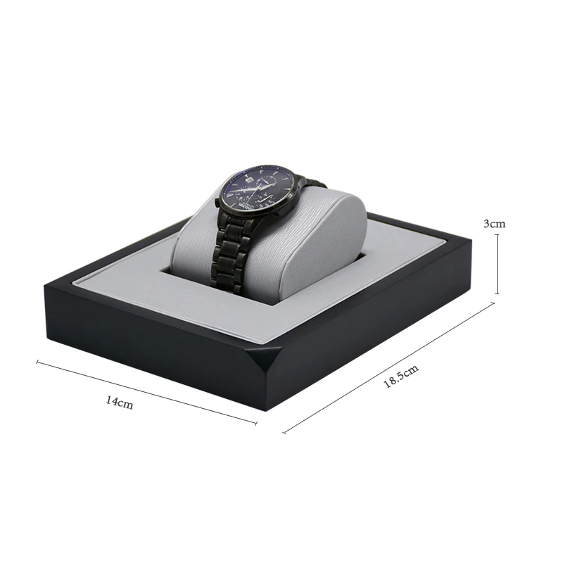 JINSKY Watch Display Stand W/ Leather Pillow  Holder for Wristwatch