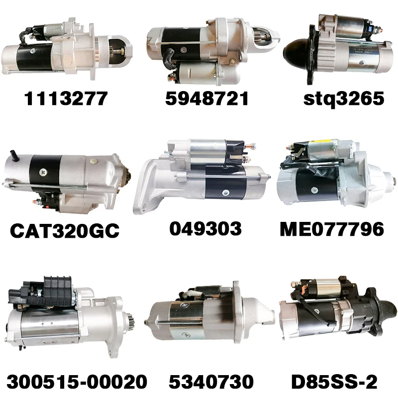 Mdm634 42kw 24v Excavator Startering Motor Me049303 Excavator Starter Motor