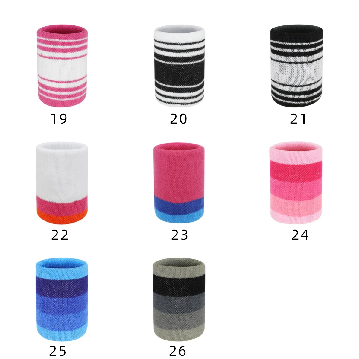 Wristband Armband Wrist Sweatbands Athletic Sports Tennis Wrist Bands sweat bands wrist Absorbent Sweatbands YDHJ45