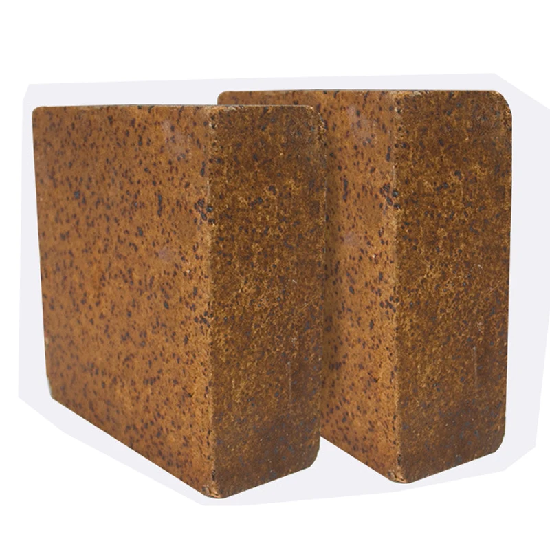Professional Basic Oxygen Magnesia Carbon Bricks Glass Tank Furnace Refractory Brick For Cement Rotary Kiln