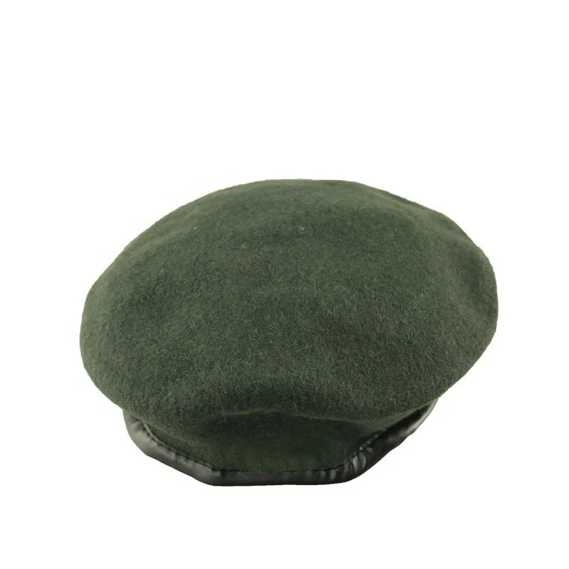 Мужская шерстяная беретовая шапочка