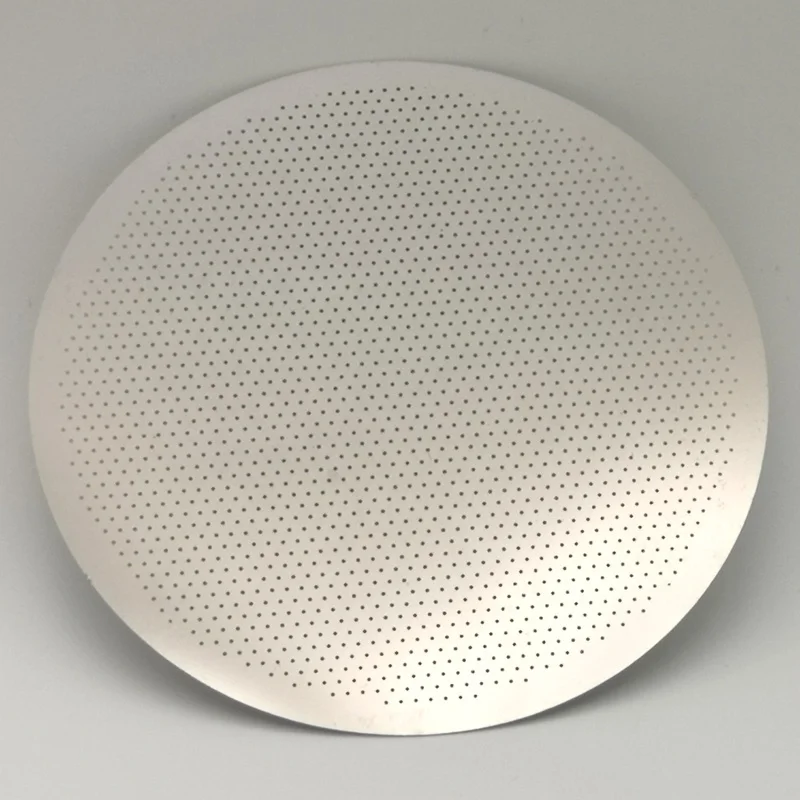 FINE Premium Rainbow Metal cafe conceto aero press filter disc for use with Coffee Makers