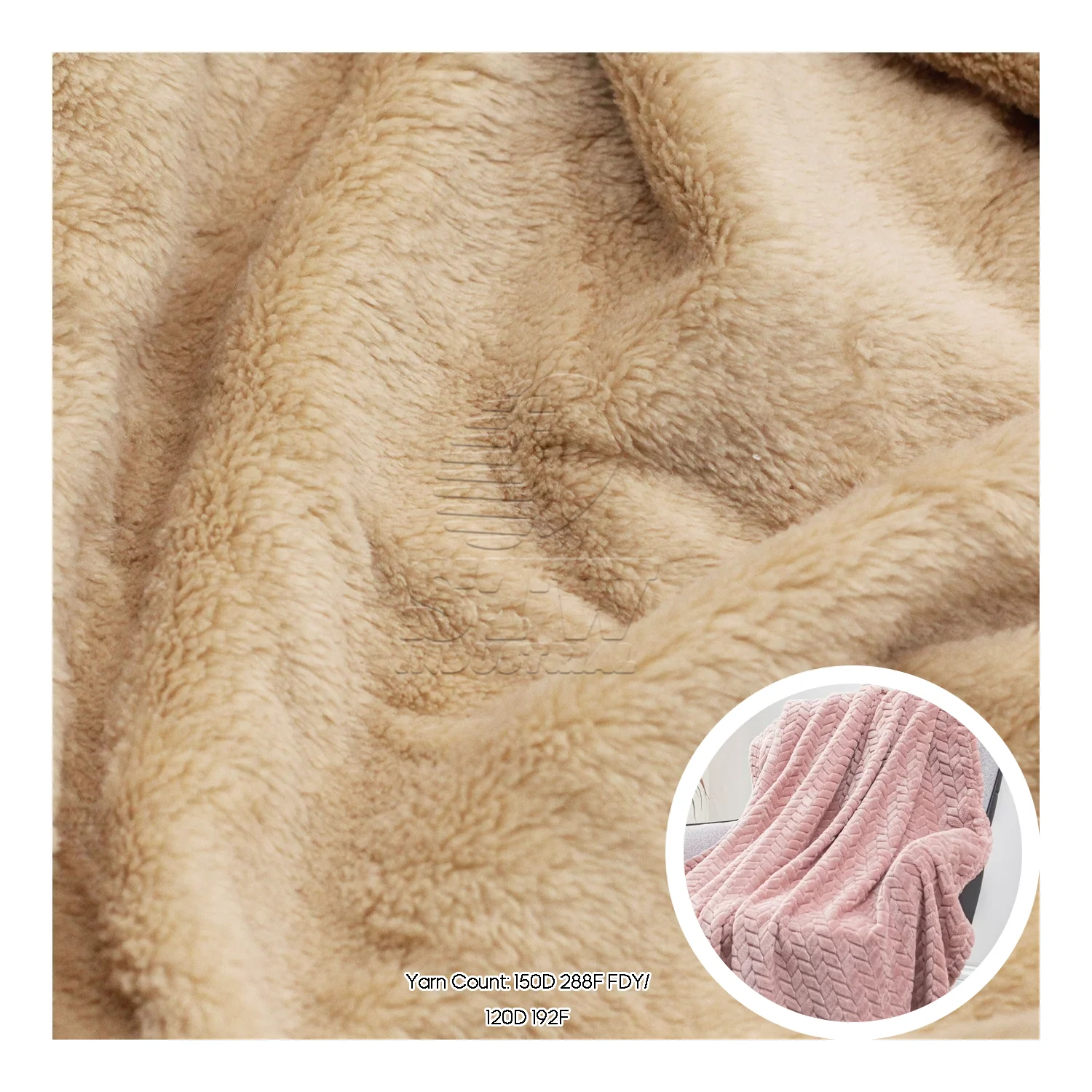 156-280gsm Solid 100%polyester Flannel Fleece Fabric Soft Coral Fleece