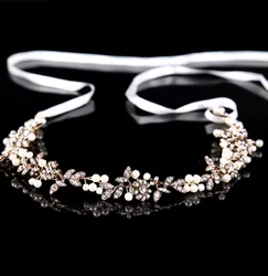 Wholesale Bridal Hair Accessories Hot Sale Crystal Bride Wedding Headdress Headband Hair Vine Hair Jewelry