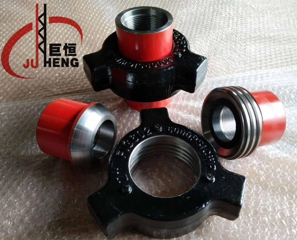 API ISO9001 female male threaded welding carbon steel forged carbon steel fmc weco hammer union fig 602