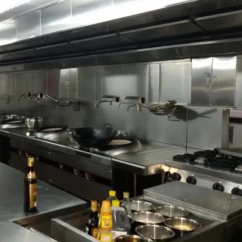 RUITAI industrial custom professional hotels catering restaurant kitchen project design equipment list with price
