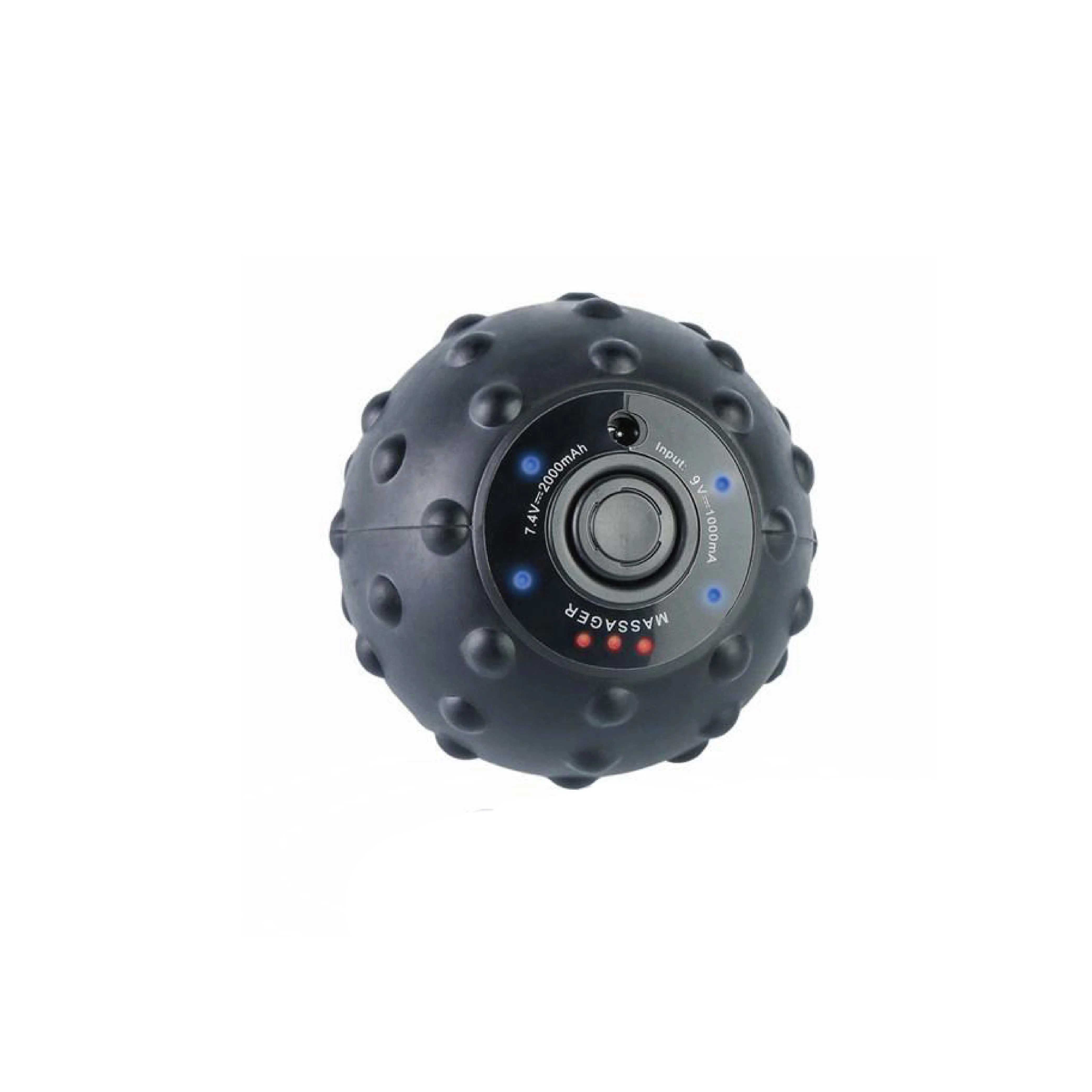 Оптовая продажа, силиконовый Массажный мяч из глубокой ткани для йоги, массажный Вибрационный мяч для фитнеса и массажа