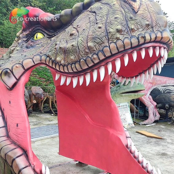 Electronic simulation crocodile amusement park electronic simulation equipment