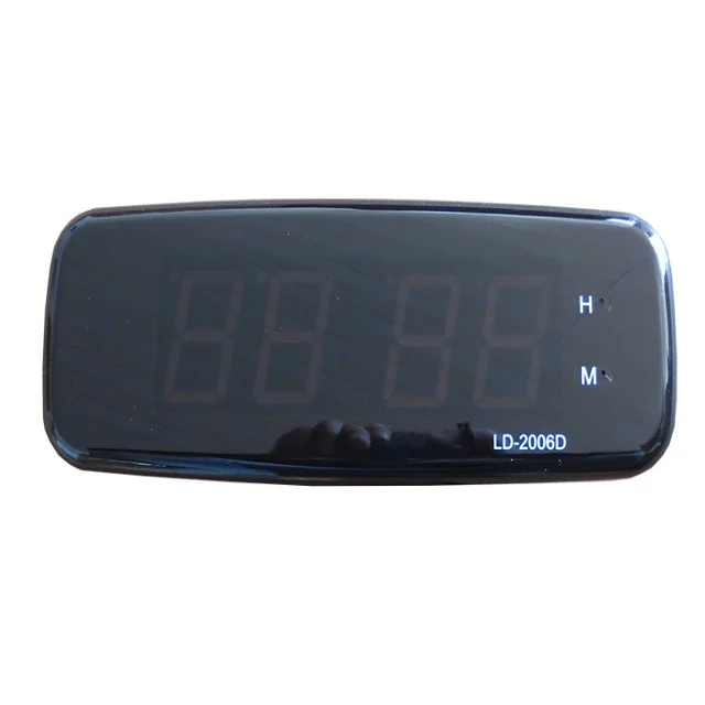 LED Ceiling Mounted Electronic Digital Car Clock For Bus Interior Parts HC-B-53004 Bus Digital Electronic Clock Temperature