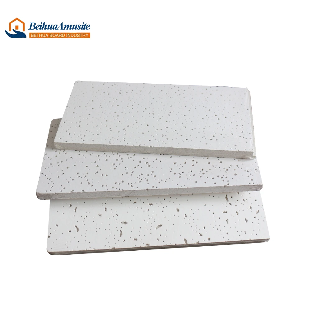 600x600mm Metric System Fissured Artistic Mineral Fiber Ceiling Tiles Board Suppliers
