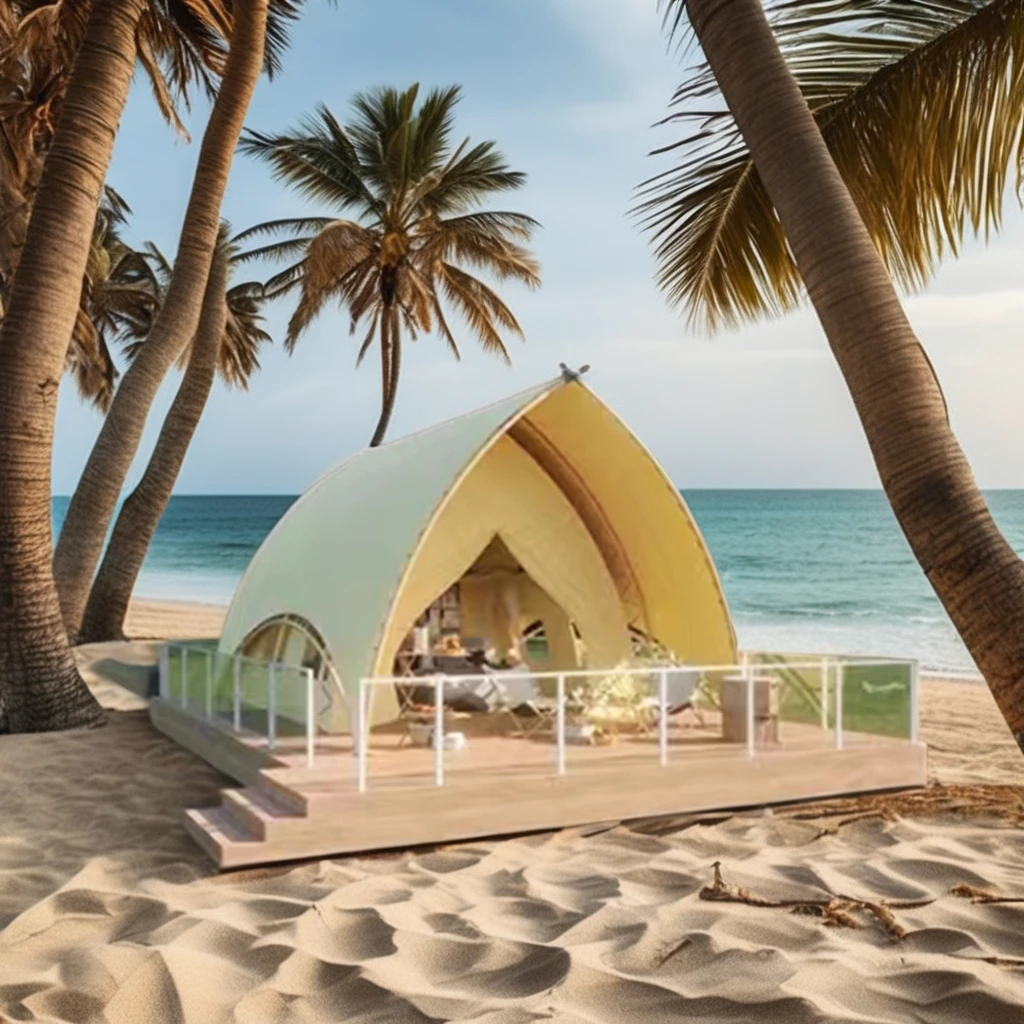 Прямая Продажа с завода водонепроницаемая палатка на крыше для отелей и кемпинга Пляжная